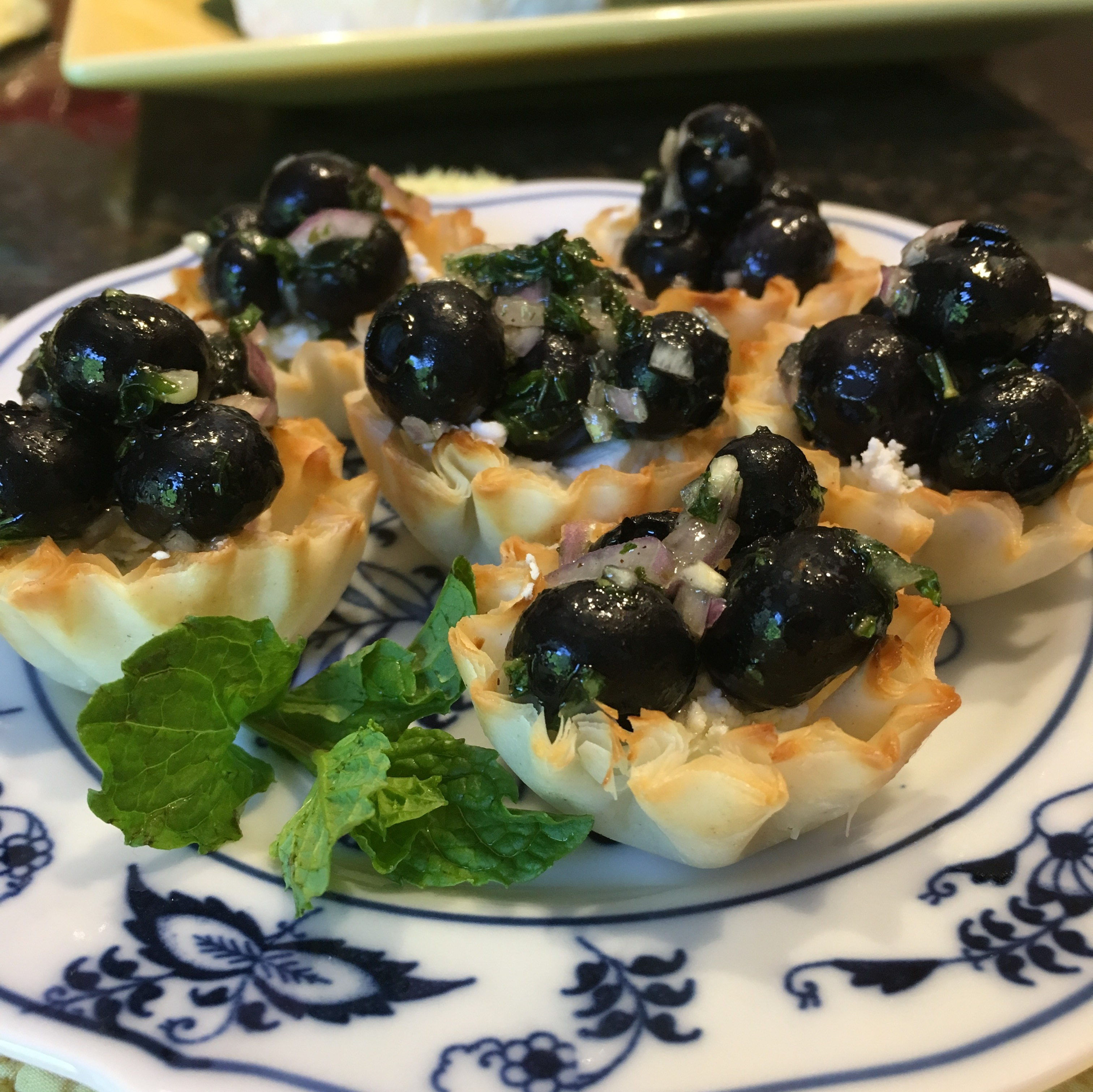 Blueberry Bruschetta